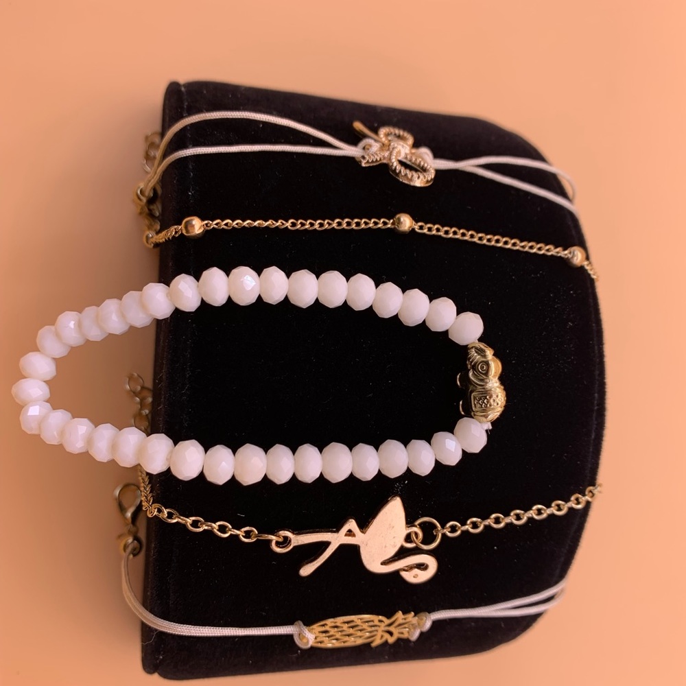 ✨ Retro 5pcs BoHo bracelet set_NWT - Picture 2 of 2